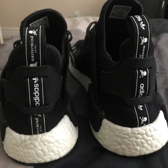 Adidas Mastermind X NMD XR1 ‘Mastermind’’ Japan Black White Boost Mens size 11.5 - Picture 8 of 14